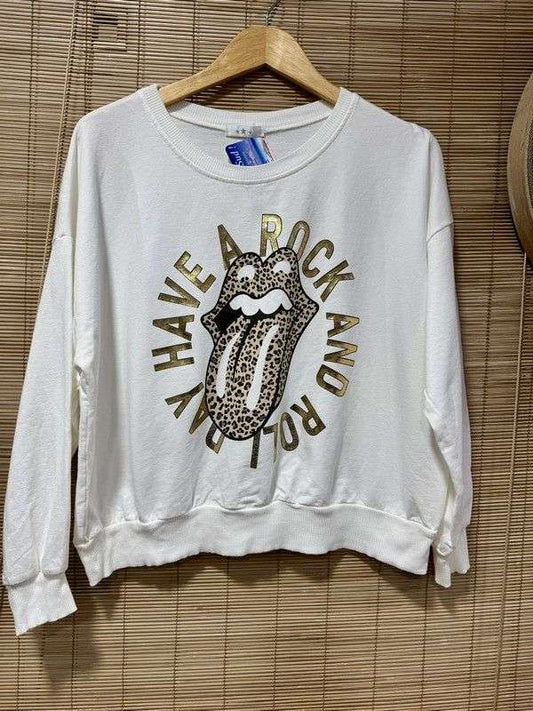 Sweat Stones doré blanc