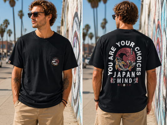 T-shirt JAPAN noir