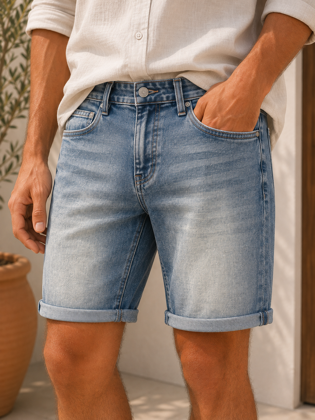 Short en jean TATE