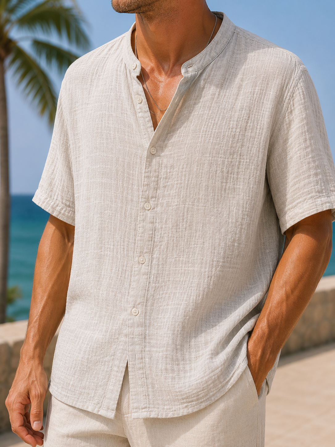 Chemise TONY sable