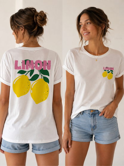 T-shirt Blanc LIMON