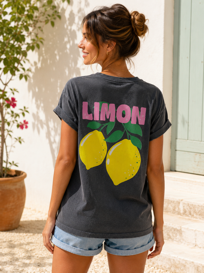 T-shirt anthracite LIMON