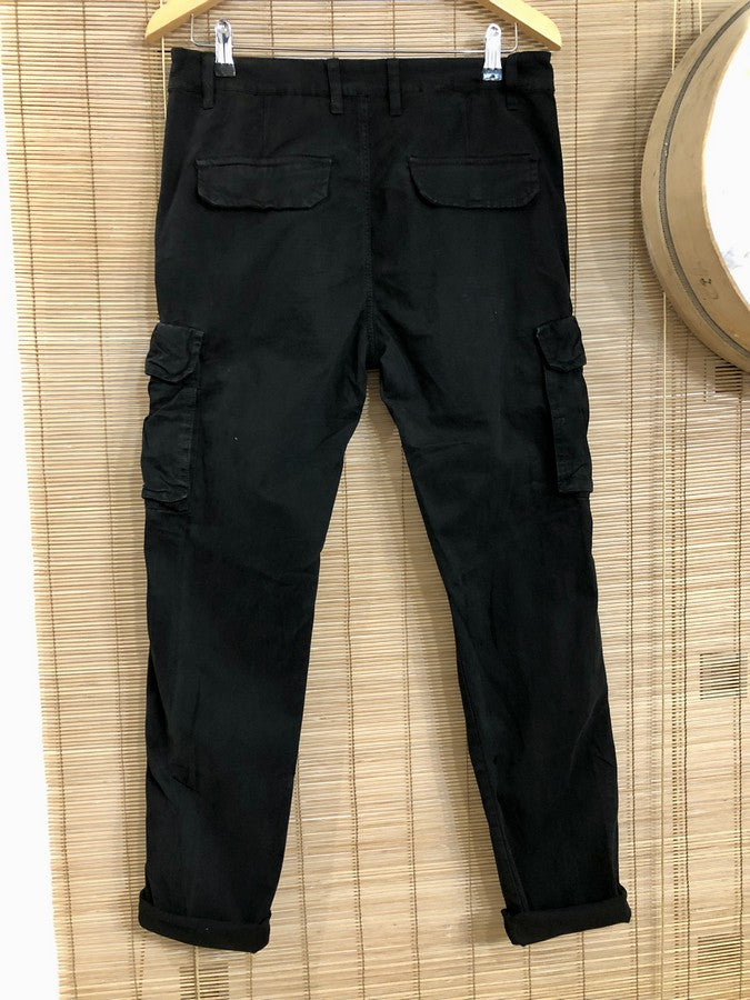 Tony Backer - Pantalon cargo - Leo - noir