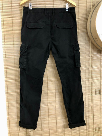 Tony Backer - Pantalon cargo - Leo - noir
