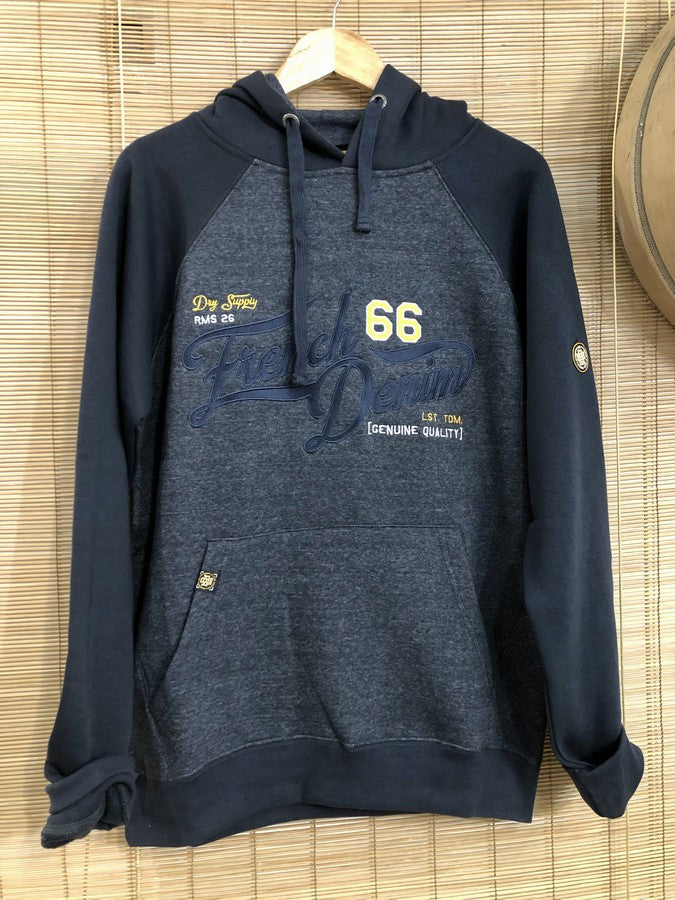 Sweat NATHAN bleu marine du M au 2XL