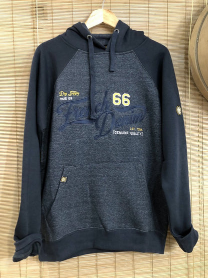 Sweat NATHAN bleu marine du M au 2XL