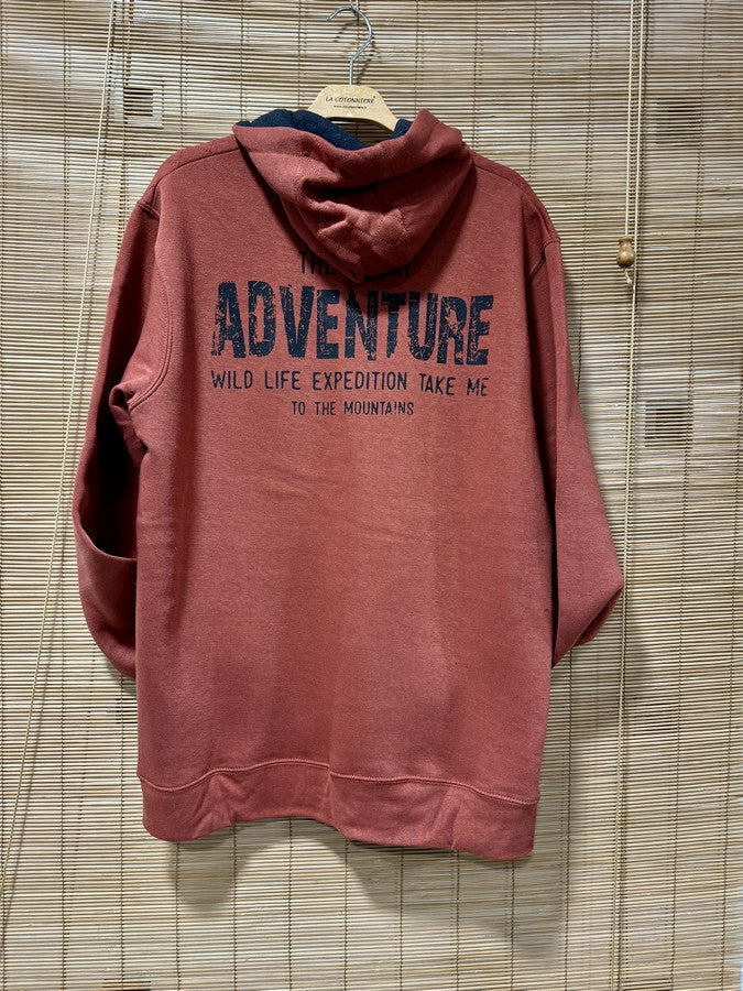 Sweat ADVENTURE brique