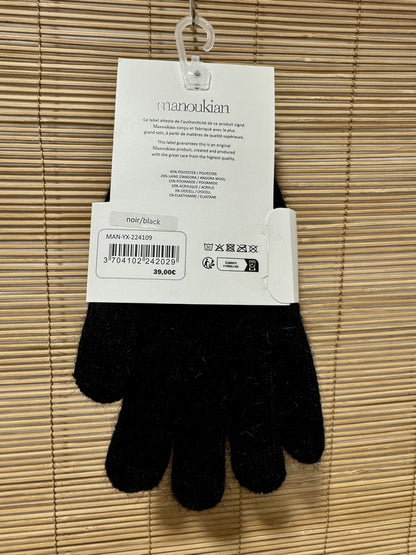 Gants femmes MANOUKIAN noirs