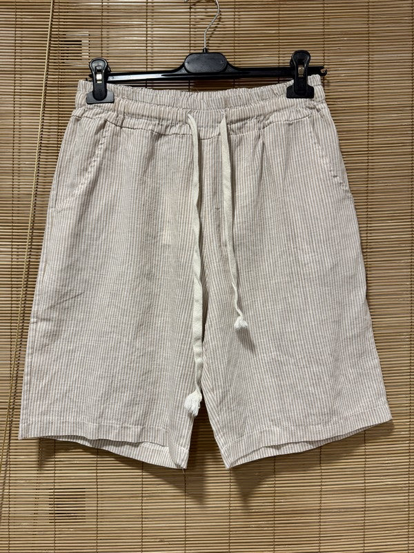 Short rayé AMARO sable