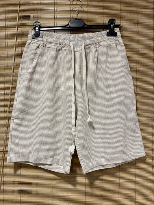 Short rayé AMARO sable