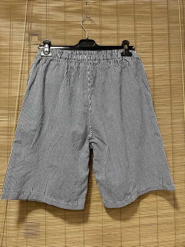 Short rayé AMARO bleu marine