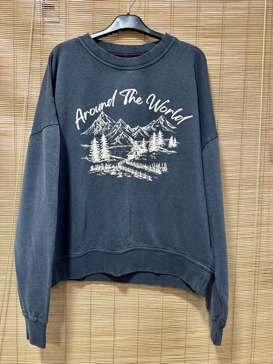 Sweat anthracite AROUND THE WORLD