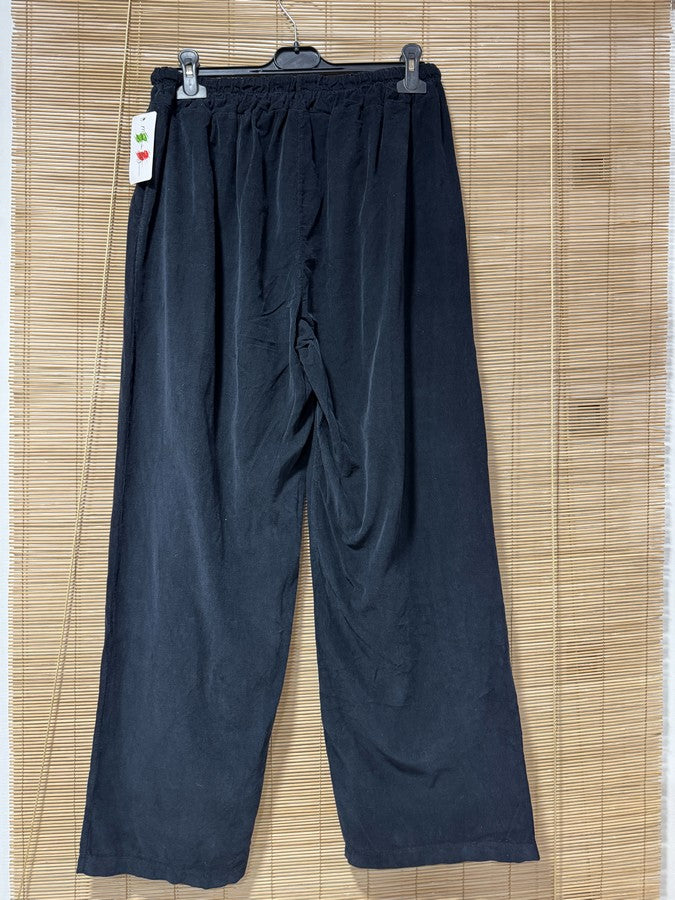 Pantalon en velours noir