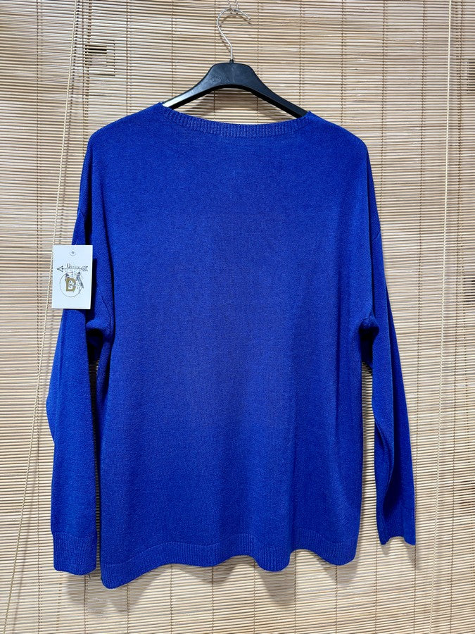 Pull MAYA bleu roi