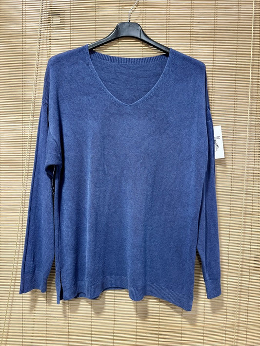 Pull MAYA bleu jean