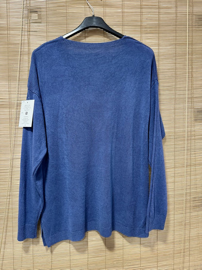 Pull MAYA bleu jean
