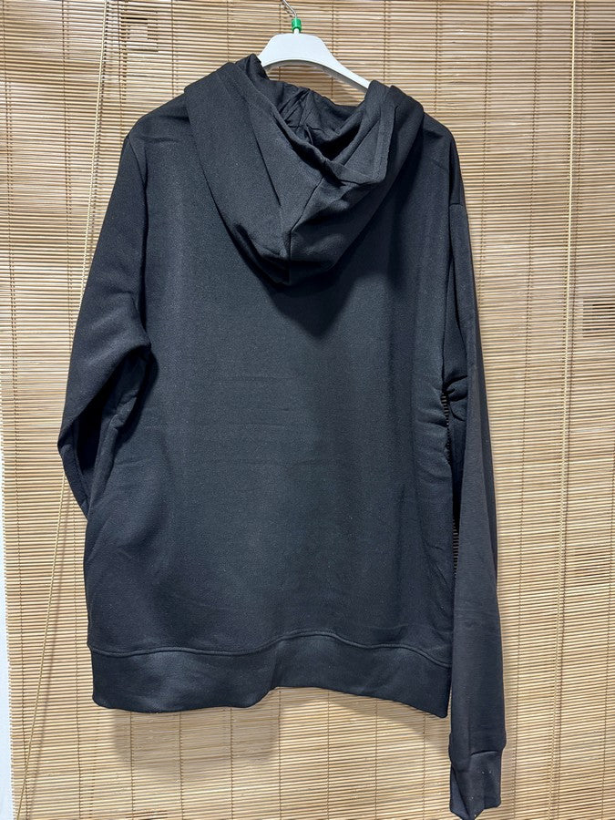 Sweat zippé à capuche MARIO noir du M au 3XL