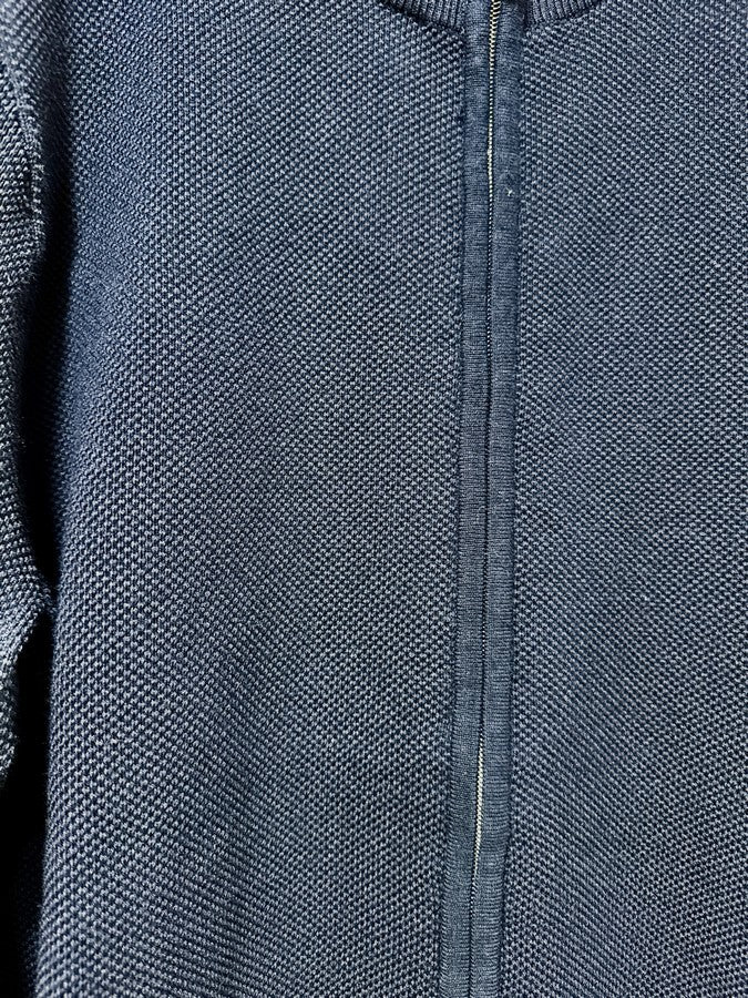 Gilet zippé CHARLES bleu marine du M au XXL