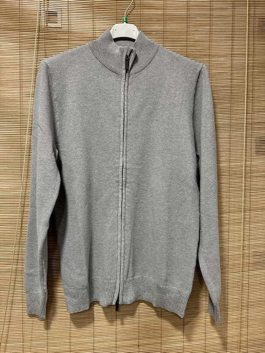 Gilet zippé CHARLES gris du M au XXL