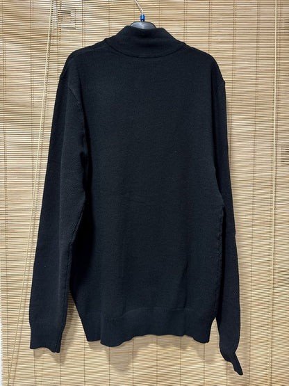Gilet zippé CHARLES noir du M au XXL