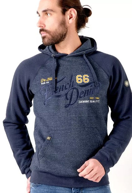 Sweat NATHAN bleu marine du M au 2XL