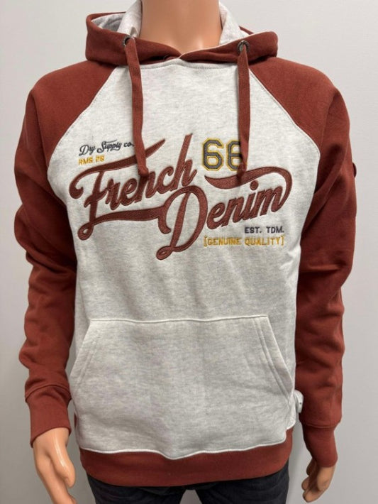 Sweat NATHAN brique du M au 2XL