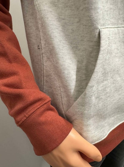 Sweat NATHAN brique du M au 2XL