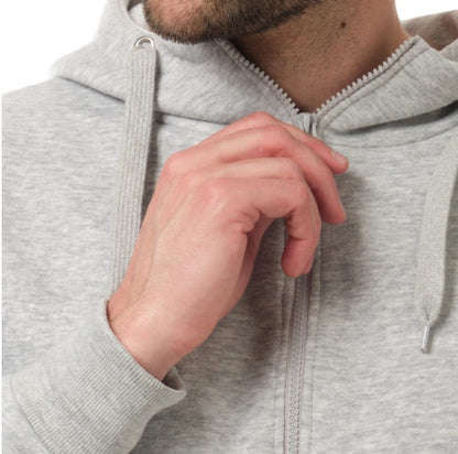 Gilet zippé à capuche BRAWL gris du S au 2XL