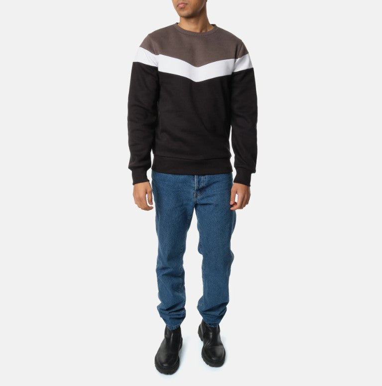 Sweat ANTON noir du S au 2XL