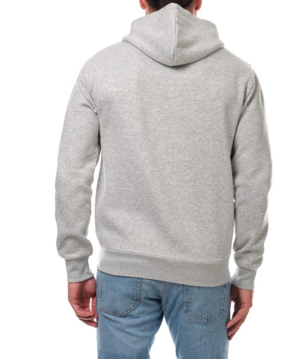 Gilet zippé à capuche LAURENT gris du S au 2XL