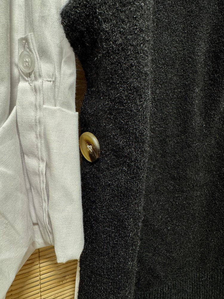 Pull débardeur noir