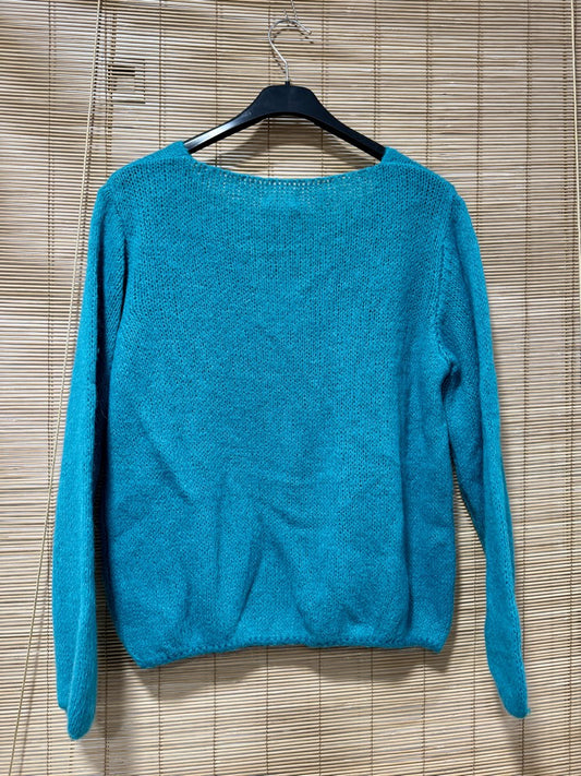 Pull ELLA turquoise