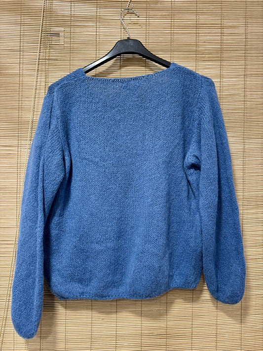 Pull ELLA bleu jean