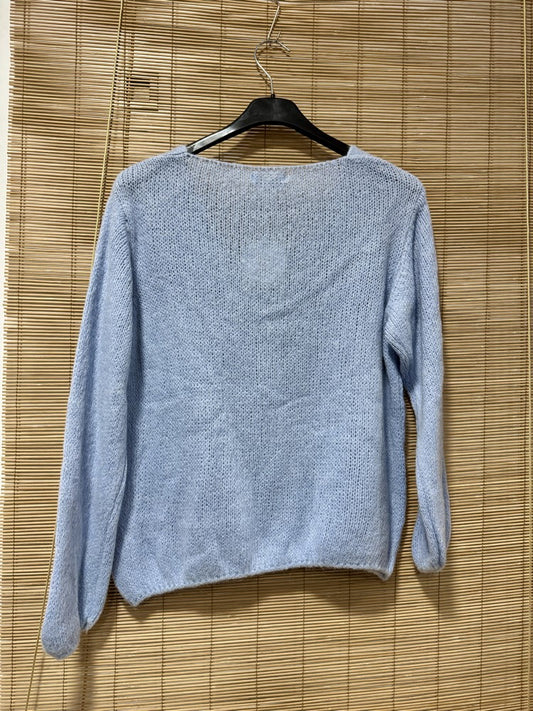 Pull ELLA bleu ciel