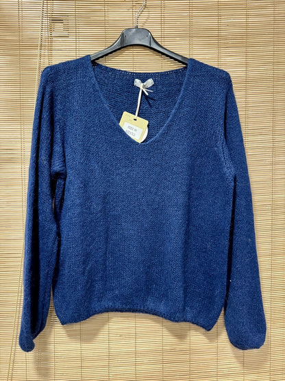 Pull ELLA bleu marine