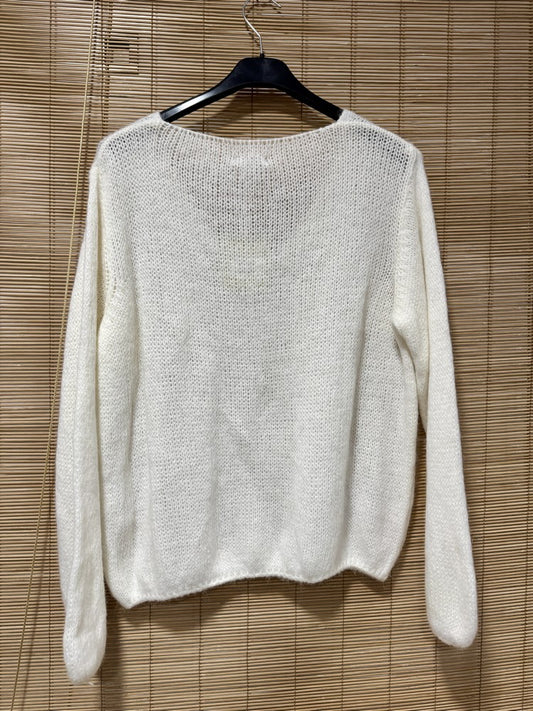 Pull ELLA blanc
