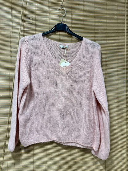 Pull ELLA rose pâle