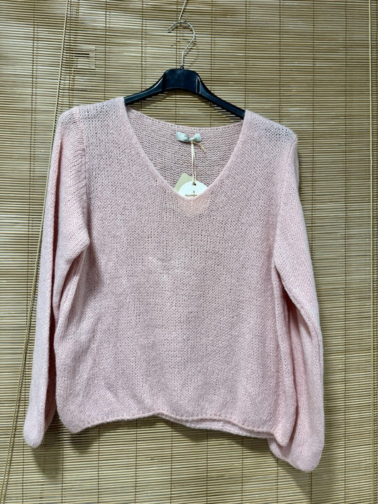 Pull ELLA rose pâle
