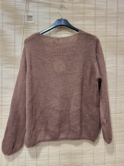 Pull ELLA marron