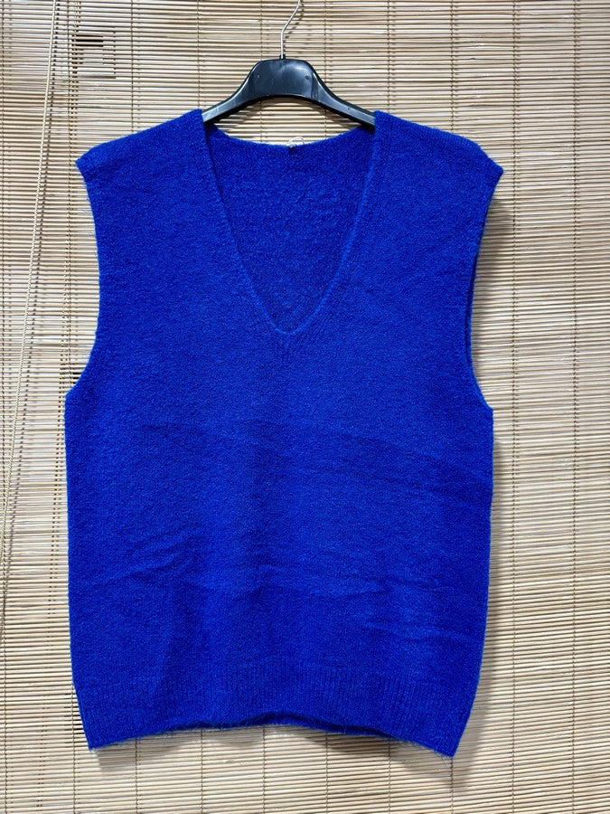 Pull débardeur TONYA bleu roi