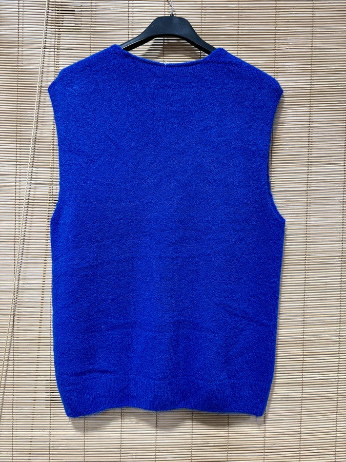 Pull débardeur TONYA bleu roi