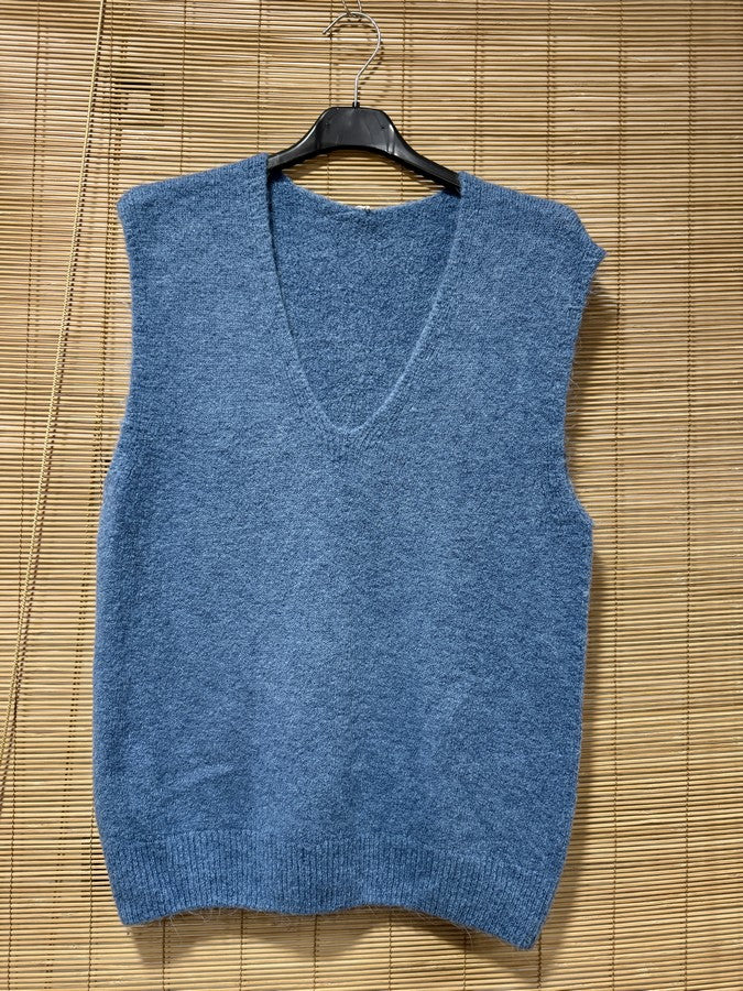 Pull débardeur TONYA bleu jean