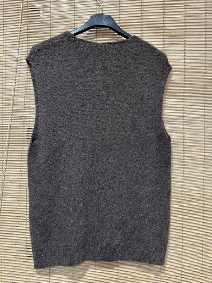 Pull débardeur TONYA marron