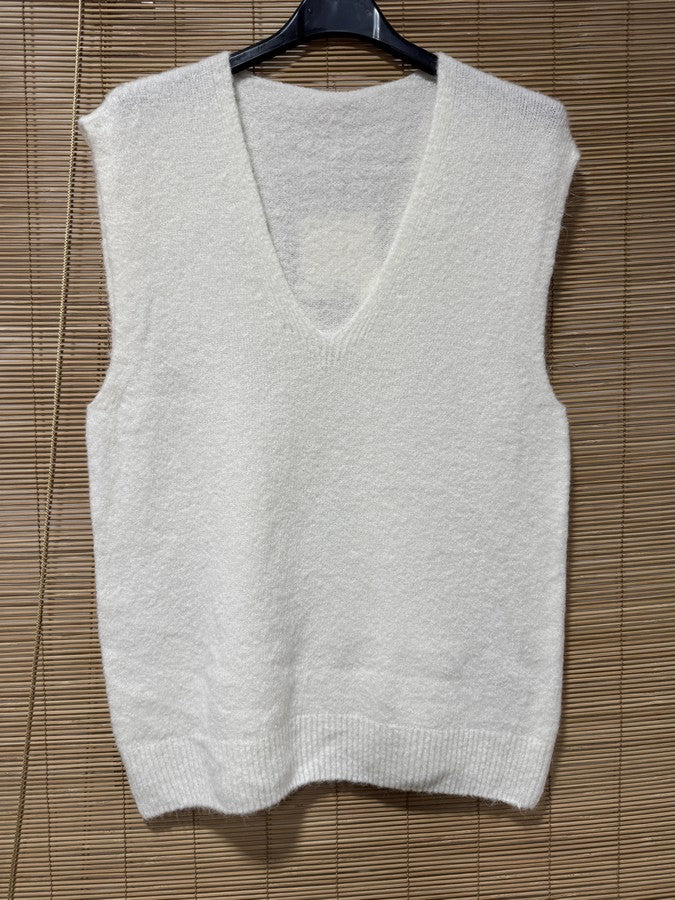 Pull débardeur TONYA blanc
