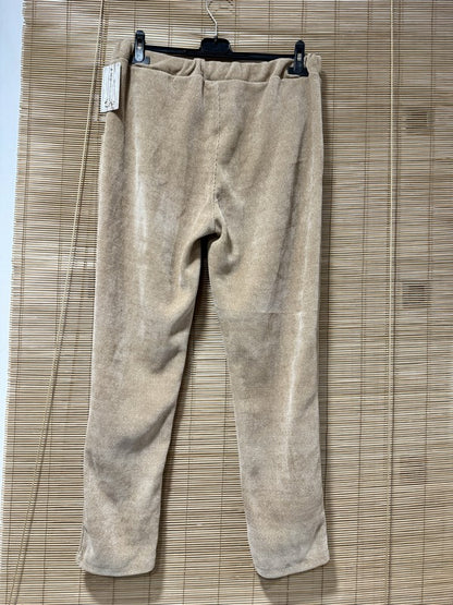 Jogging velours camel