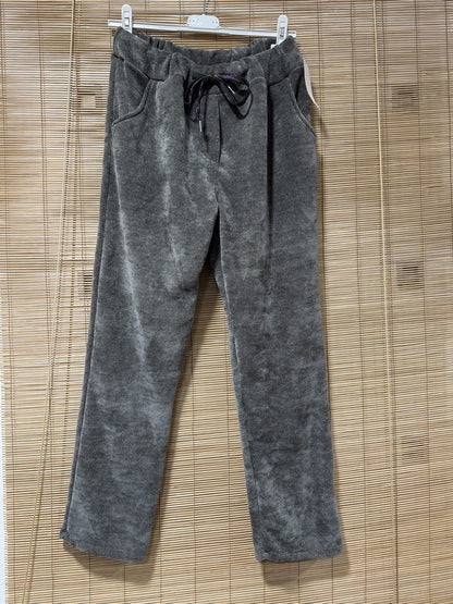 Jogging velours gris