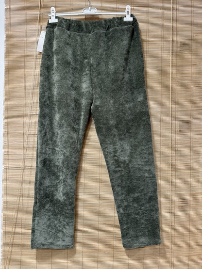 Jogging velours kaki