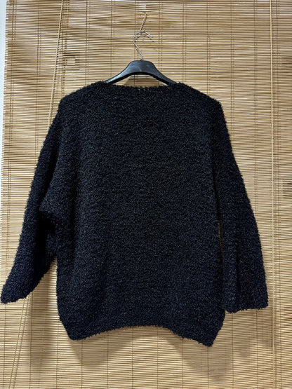 Pull doudou Vivre d'Amour noir