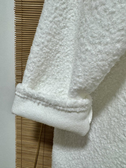 Manteau Teddy blanc