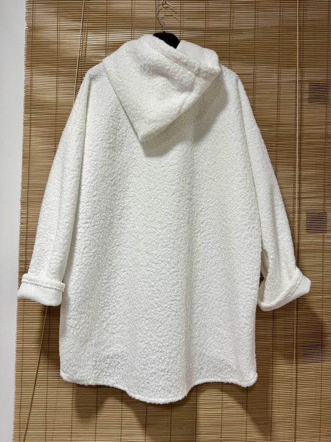 Manteau Teddy blanc